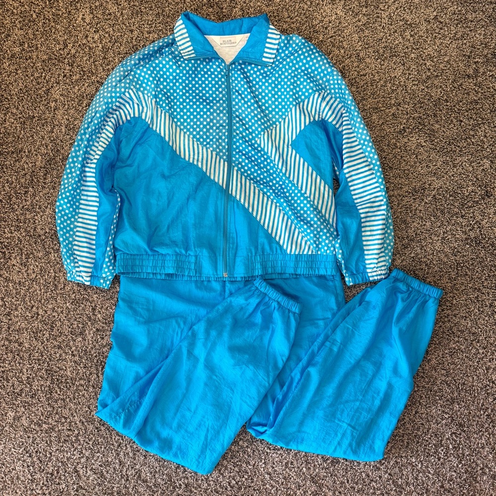 Vintage Blaire Boutique Tracksuit Two Piece Set 80’s/90’s Women’s Large